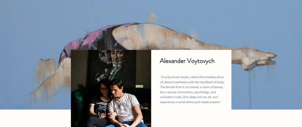 Alexander Voytovych: Bridging Classical Aesthetics with Contemporary Pulse at Noble Art Nexus