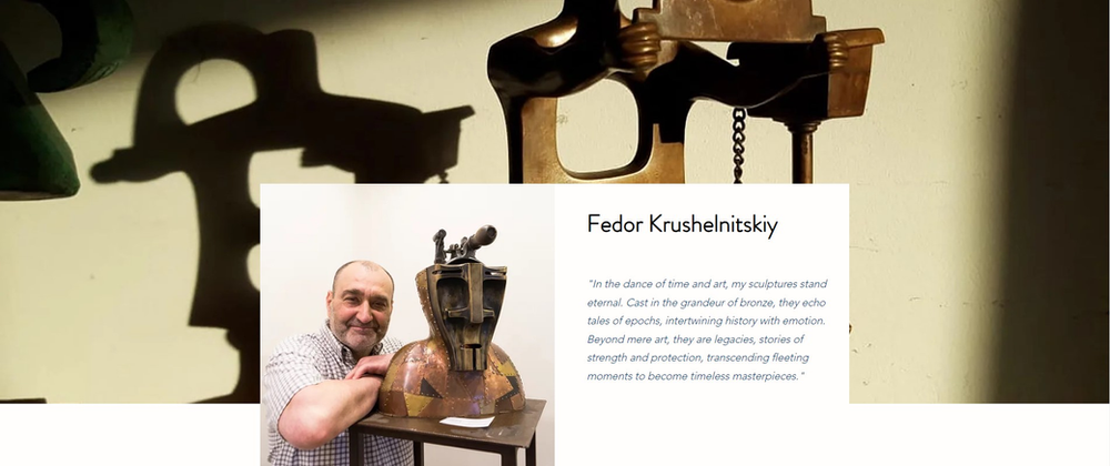 Fedor Krushelnitskiy: Crafting Legacies in Bronze at Noble Art Nexus