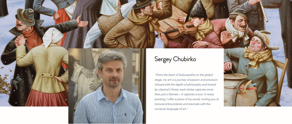 Sergey Chubirko: A Symphony of Tradition and Modernity at Noble Art Nexus